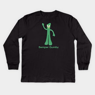 Semper Gumby Kids Long Sleeve T-Shirt